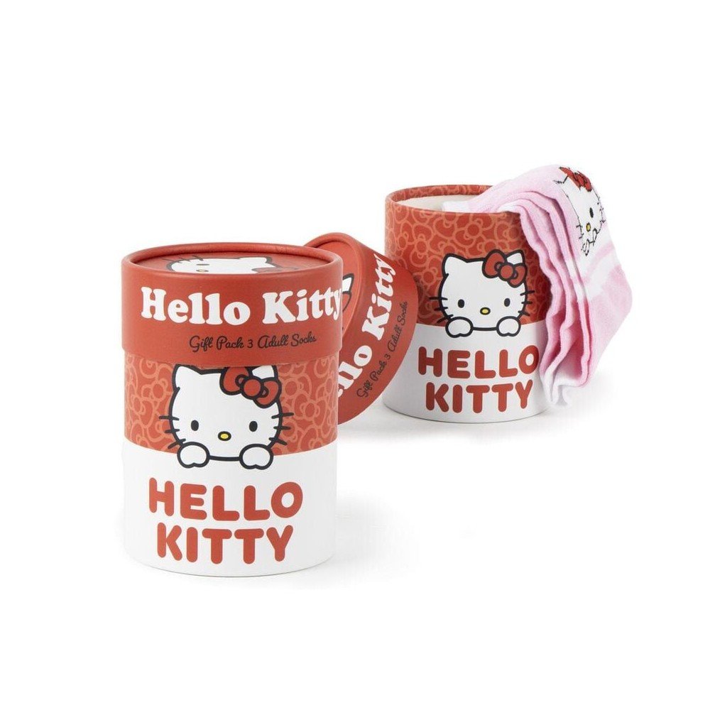 Pack de 3 calcetines Hello Kitty Cerda Textil