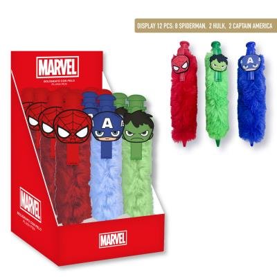 Bolígrafos Peluche Avengers Azul CERDA Pack 1