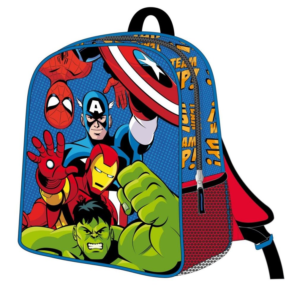 Mochila infantil 3D con rejilla Avengers Cerda Diseño