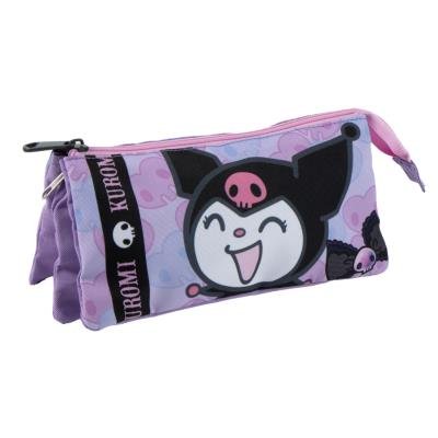 Estuche portatodo triple Hello Kitty Cerda Diseño
