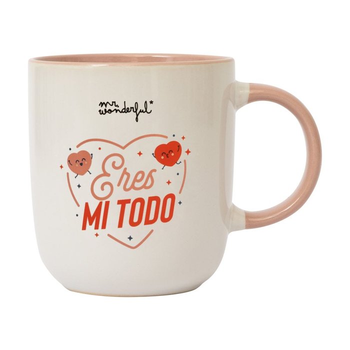 TAZA - ERES MI TODO | MR WONDERFUL | 1 UNIDAD | 8445641047632