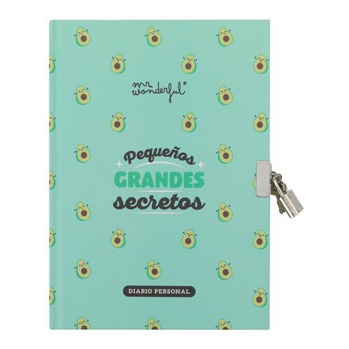 DIARIO PERSONAL - PEQUEÑOS GRANDES SECRETOS | 1 UNIDADES | (MR WONDERFUL) Imagen principal del producto