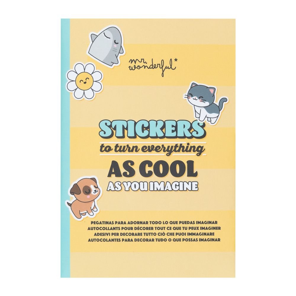 PEGATINAS PARA ADORNAR TODO LO QUE PUEDAS IMAGINAR | MR WONDERFUL | 1 UNIDAD | 8445641056832