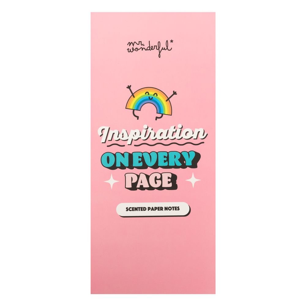 Bloc de notas perfumadas Inspiration on Every Page MR Wonderful