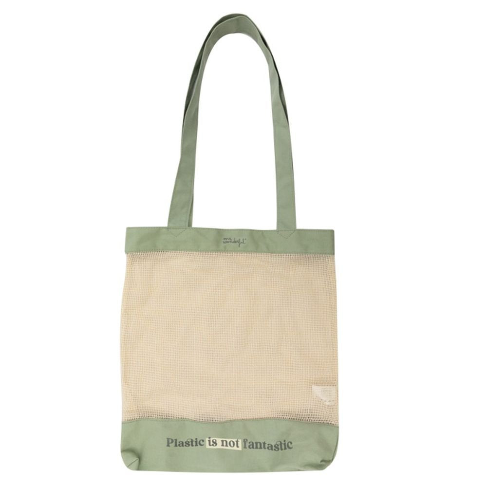 BOLSA DE LA COMPRA PLEGABLE - PLASTIC IS NOT FANTASTIC | MR WONDERFUL