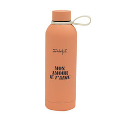 BOTELLA TERMICA 550 ML - MON AMOUR JE T'AIME | MR WONDERFUL | 1 UNIDAD | 8445641062130
