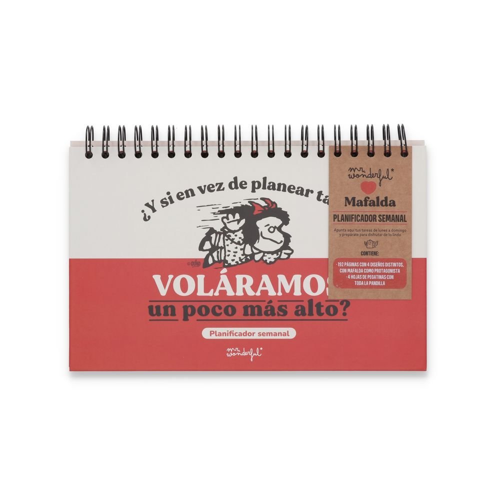 Planificador Semanal Mafalda MR Wonderful