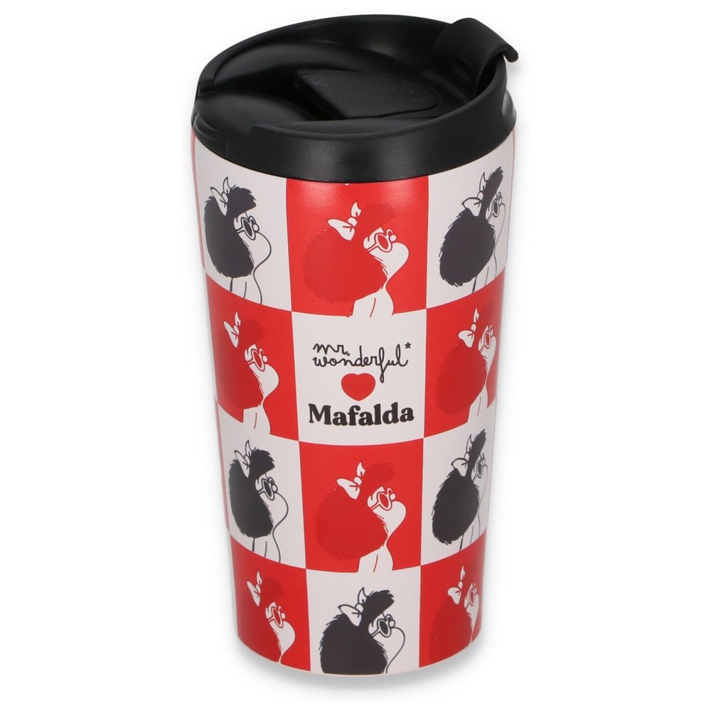 TAZA TAKE AWAY - MAFALDA | MR WONDERFUL | 1 UNIDAD | 8445641066749