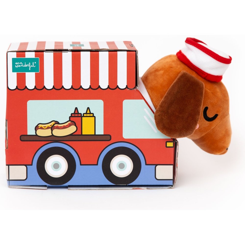 PELUCHE PERRO SALCHICHA | MR WONDERFUL | 1 UNIDAD | 8445641069672