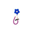 LLAVERO FLOR AZUL | MR WONDERFUL | 1 UNIDAD | 8445641071279