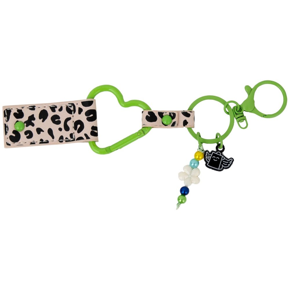 LLAVERO CON CHARMS ANIMAL PRINT TOPOS | MR WONDERFUL | 1 UNIDAD | 8445641071309