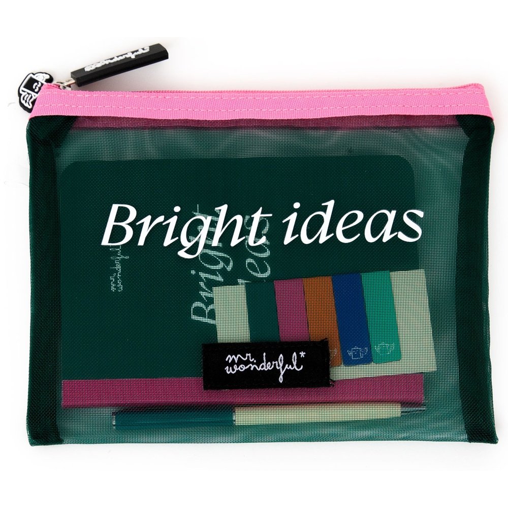 KIT PARA DECORAR TU AGENDA BRIGHT IDEAS | MR WONDERFUL AGENDAS | 1 UNIDAD | 8445641071415