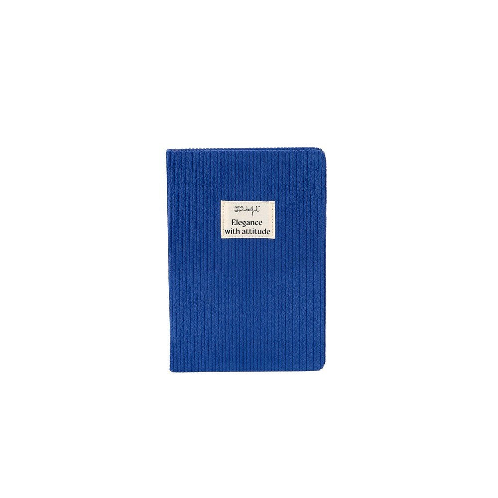 Libreta A5 Pana Azul Klein Elegance With Attitude MR Wonderfull
