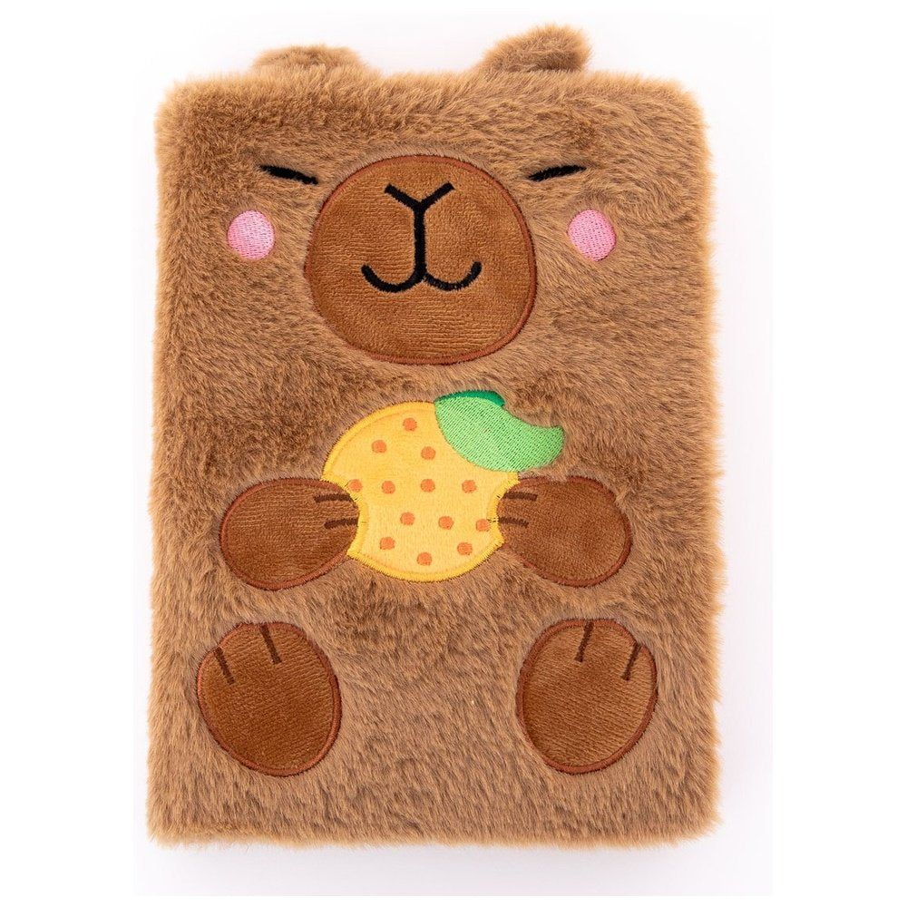 Libreta A5 Peluche Capibara Marca Mr Wonderfull