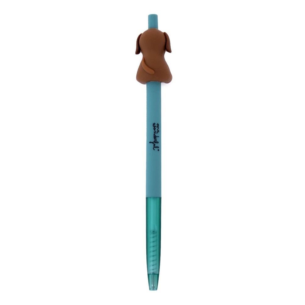 Boligrafo Perro Salchicha 3D Let's Walk MR WONDERFUL