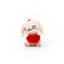 Expositor 6 Llaveros de Peluche Conejito con Corazón MR Wonderful