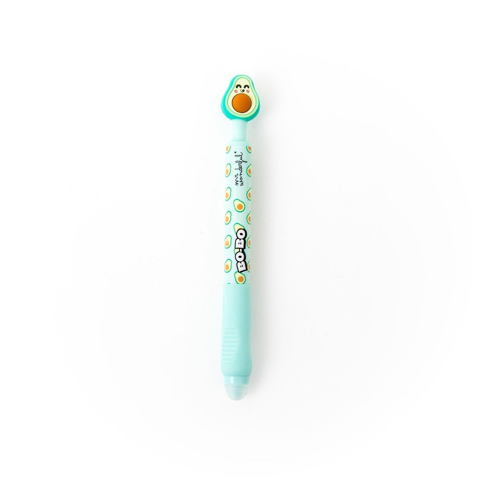 Boligrafo Borrable Bo-bo Click Aguacate MR Wonderful