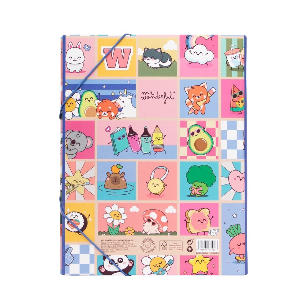 Carpeta Separadora Wonder Comic MR WONDERFUL Imagen secundaria del producto