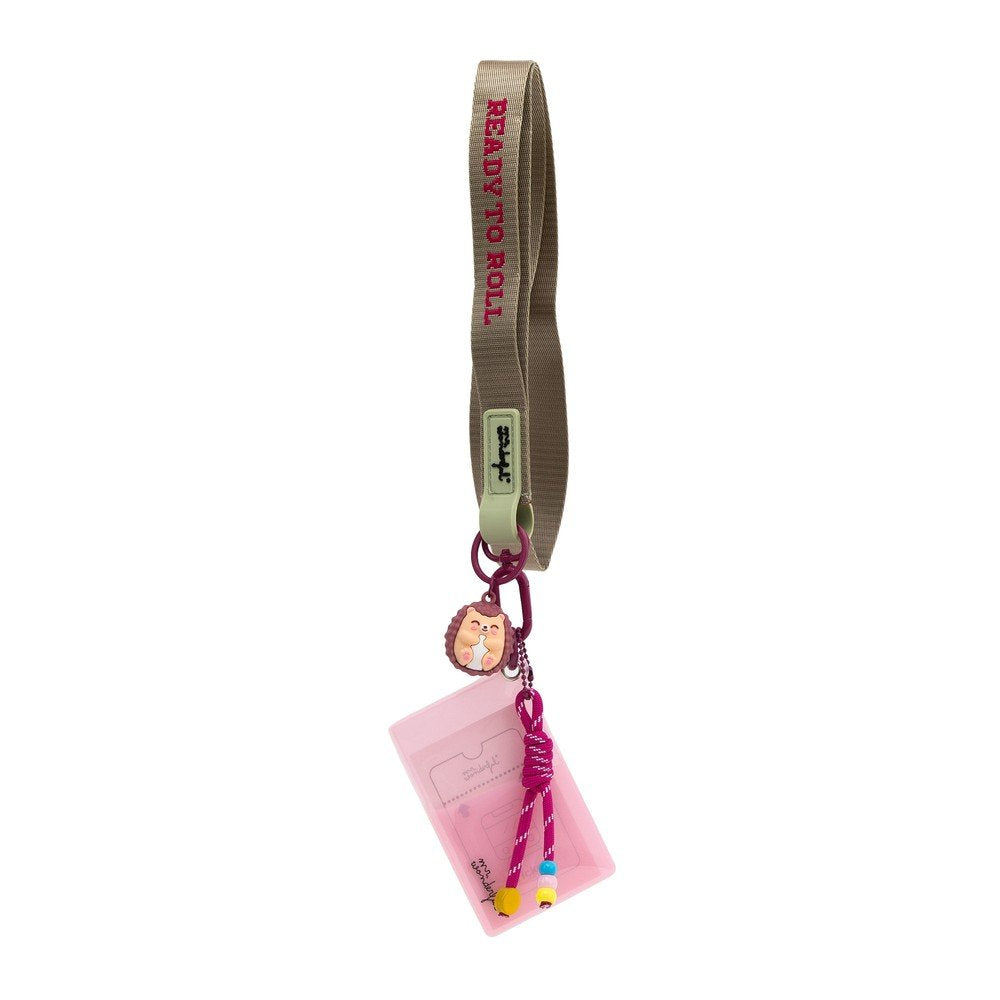 Cinta Lanyard con Tarjetero Erizo Ready to Roll Marca MR Wonderful