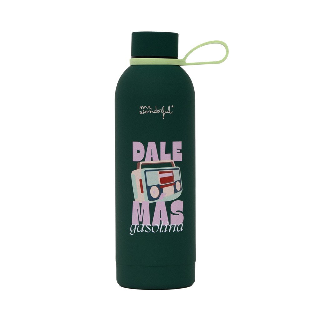 Botella térmica 550 ml con asa Dale Mas Gasolina MR Wonderful