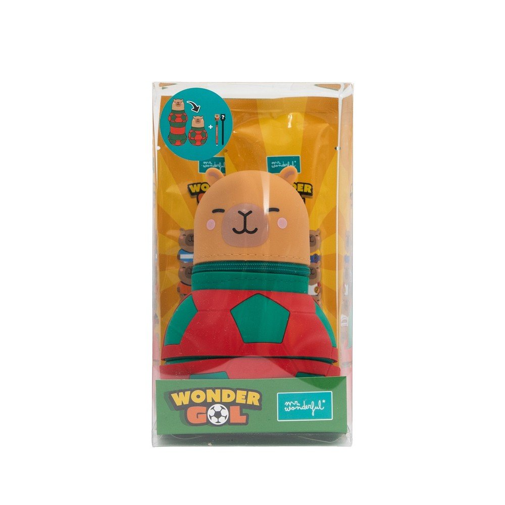 Portatodo Extensible Pelota Wonder Gol Portugal y 2bolígraf Marca MR Wonderfull