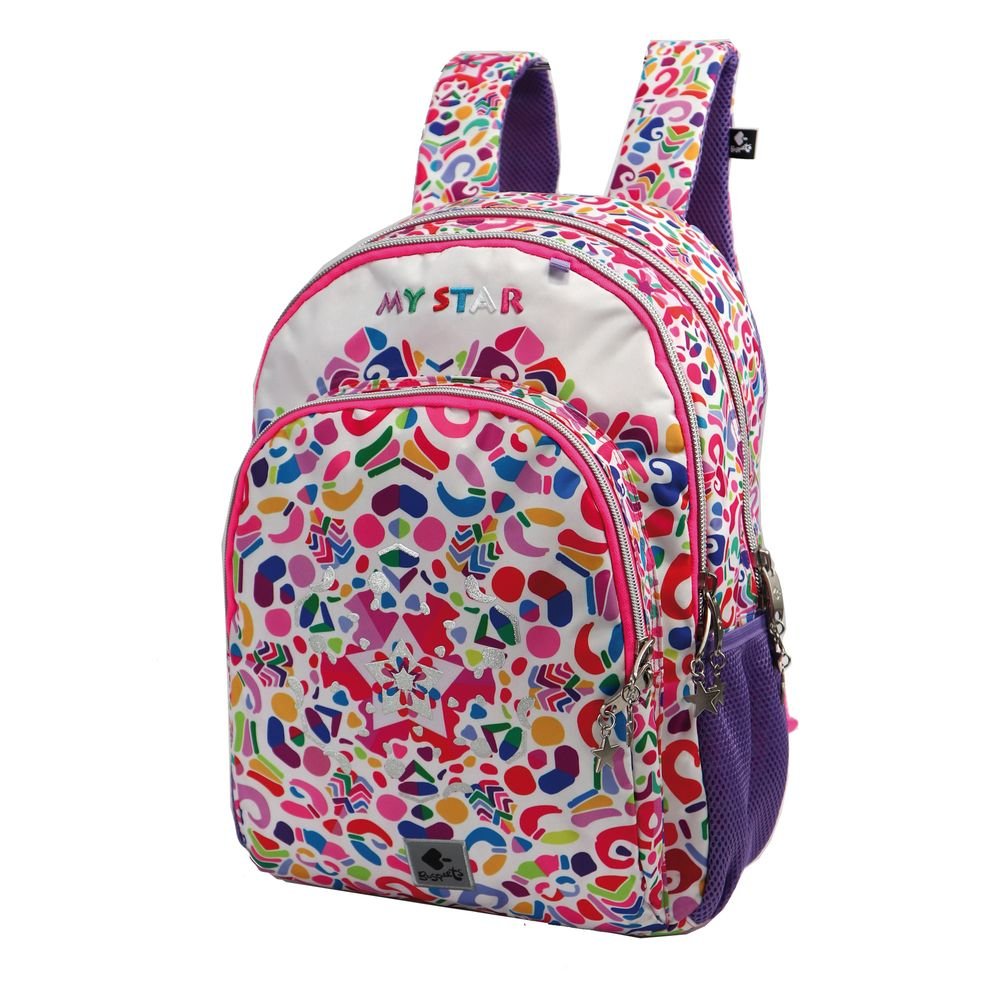 MOCHILA ESCOLAR GRANDE DOBLE ADAPTABLE MY STAR | BUSQUETS Imagen principal del producto