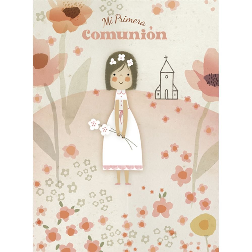 Libro de Mi Primera Comunión Niña Flores Busquets Imagen principal del producto