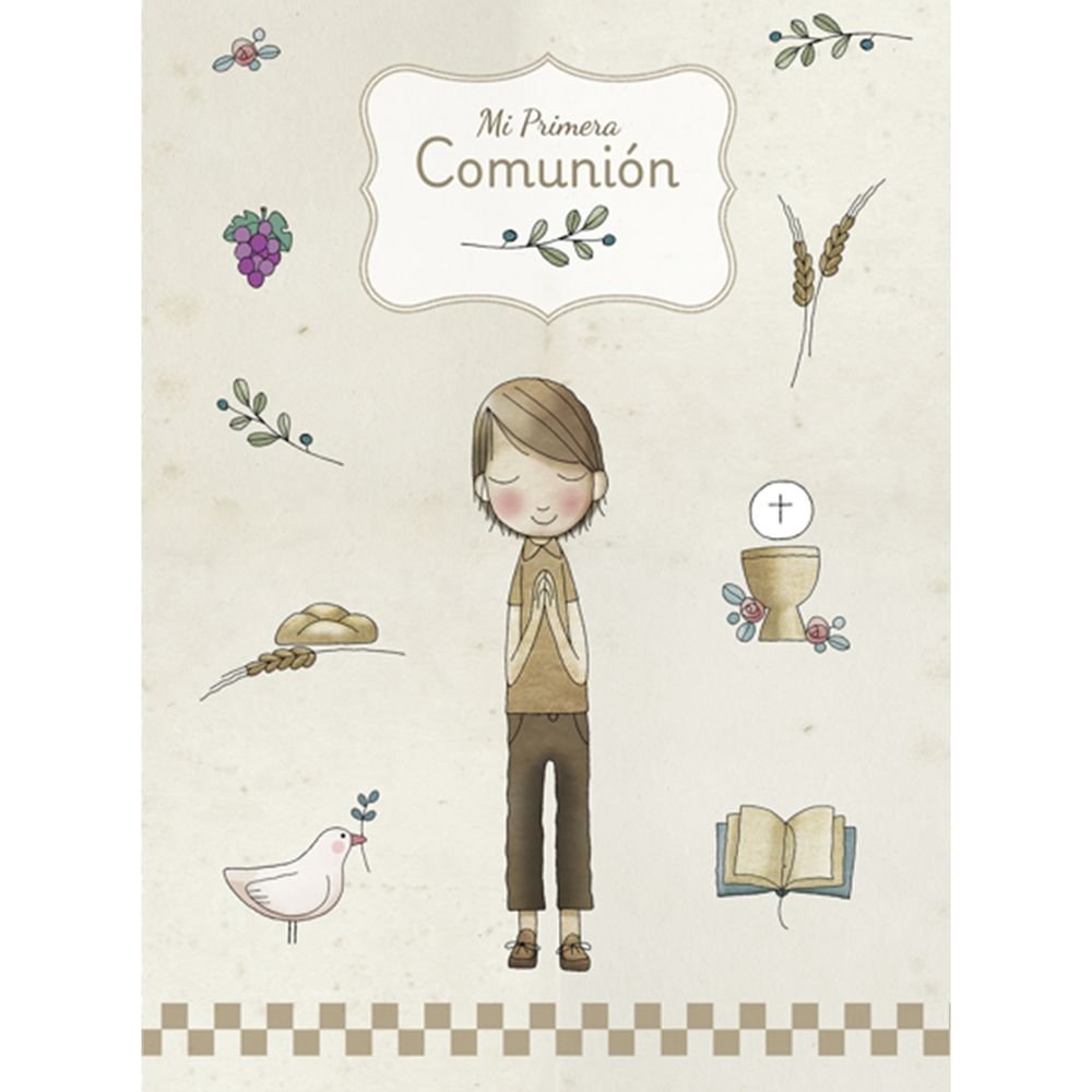 Libro de Mi Primera Comunión Niño Flores Busquets Imagen principal del producto