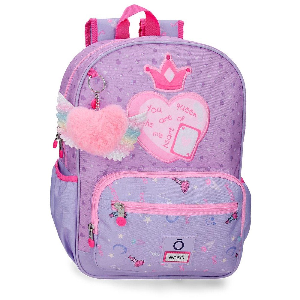 Mochila infantil Enso Queen of Hearts 38 cm adapt a carro marca Enso