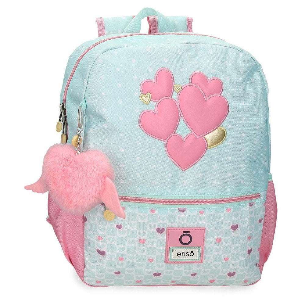 Mochila infantil Enso Hearts 33 cm Adapt a Carro Marca Enso