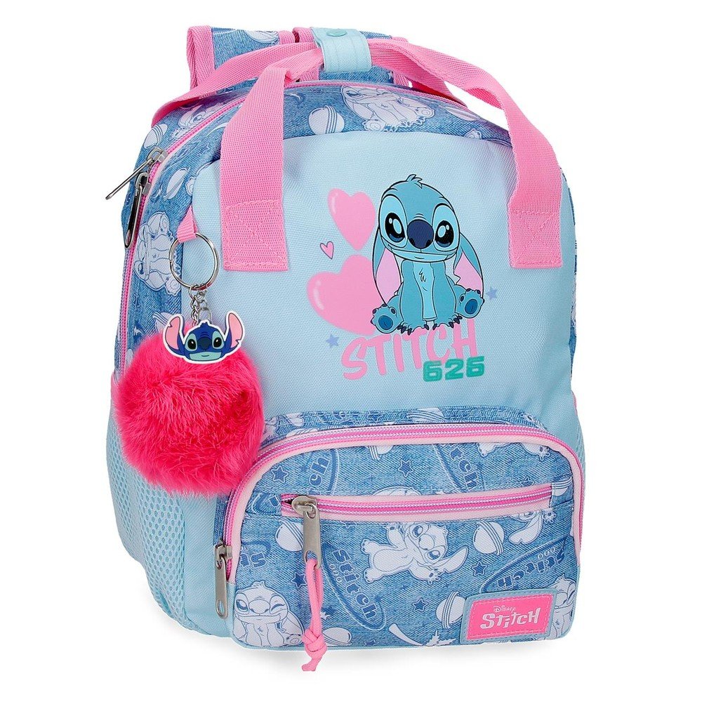 Mochila de Paseo Stitch Hearts 28 cm Adapt a Carro