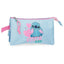 Portatodo Triple Stitch Hearts Marca Joumma Bags 22 cm Azul
