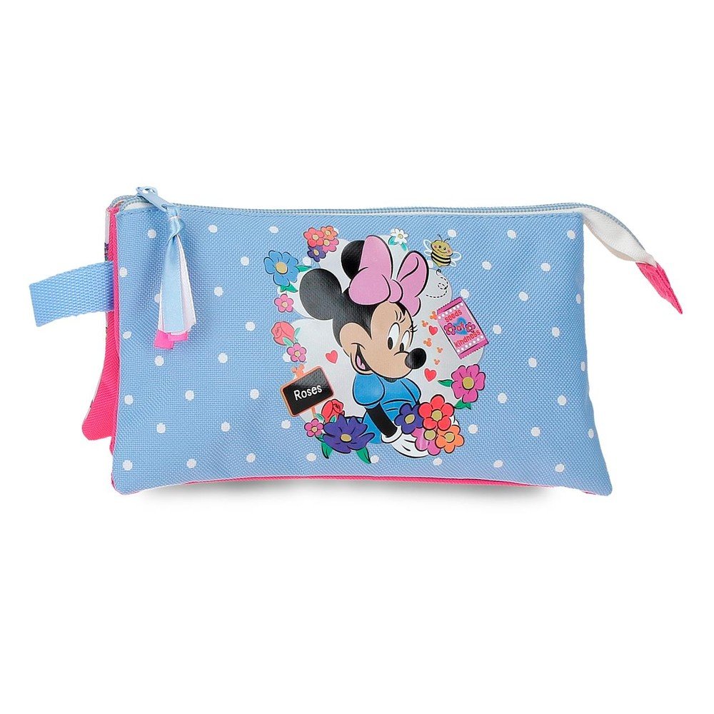 Estuche Triple Minnie Flowers JOUMMA BAGS Licencias