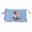 Estuche Triple Minnie Flowers JOUMMA BAGS Licencias