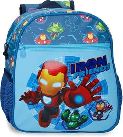 Mochila adaptable Iron Man Next Door Universal para niños y adolescentes