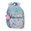 Mochila escolar doble Movom Forest verde 45 cm