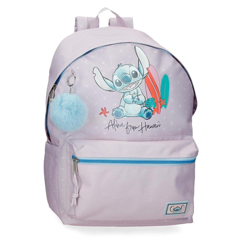Mochila escolar Stitch from Hawaii 44 cm Adapt a Carro JOUMMA BAGS