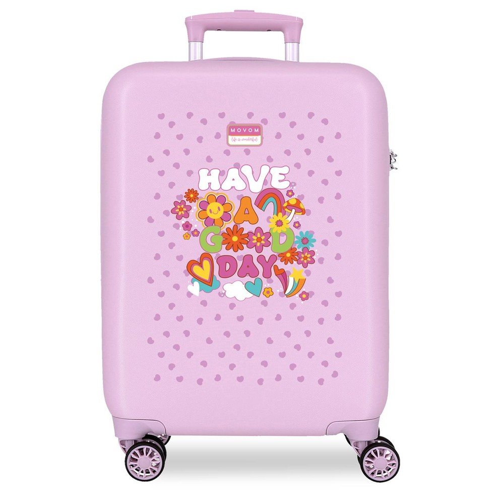 Maleta de cabina 55 cm Movom Good Day Lila Imagen principal del producto