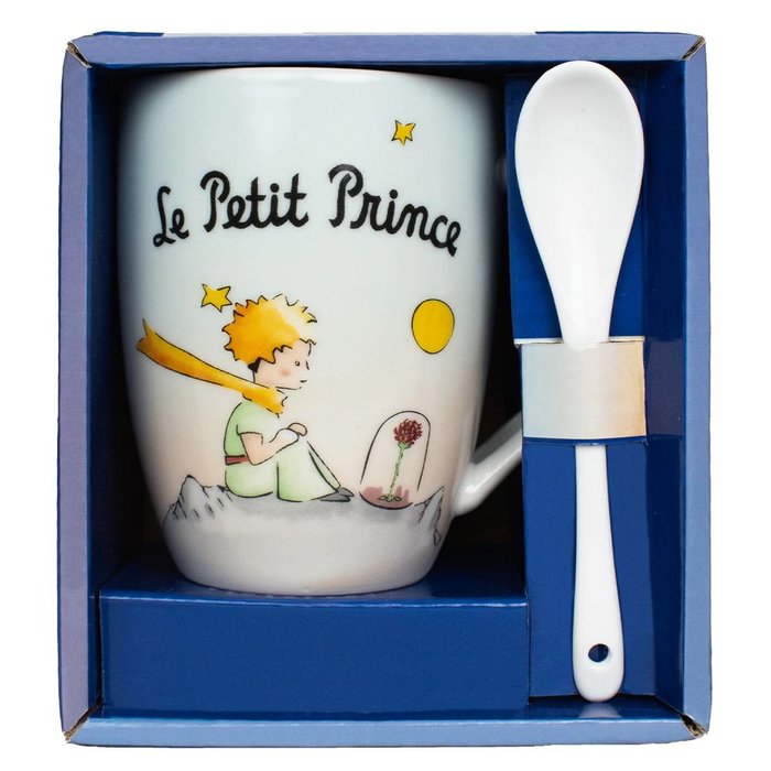 TAZA CON CUCHARA EN CAJA LPP PLANETE ROSE | ENESCO | 1 UNIDAD | 8460070149368 Imagen principal del producto