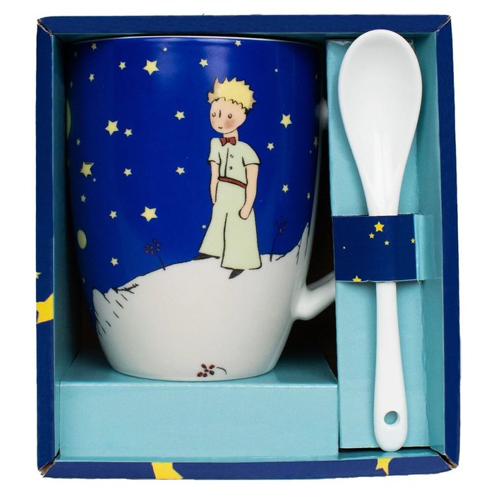 TAZA CON CUCHARA EN CAJA LPP NIGHT | ENESCO | 1 UNIDAD | 8460070149436 Imagen principal del producto