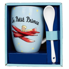 TAZA CON CUCHARA EN CAJA LPP AVIONES | ENESCO | 1 UNIDAD | 8460070149504