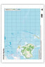 Mapas Oceania Físico Mudos CUMIO para aprender y crear