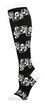 CALCETINES MUJER ALGODON CAÑA ALTA MUSICA 36-41 | SOCKSMITH | 1 UNIDAD | 8482920042650