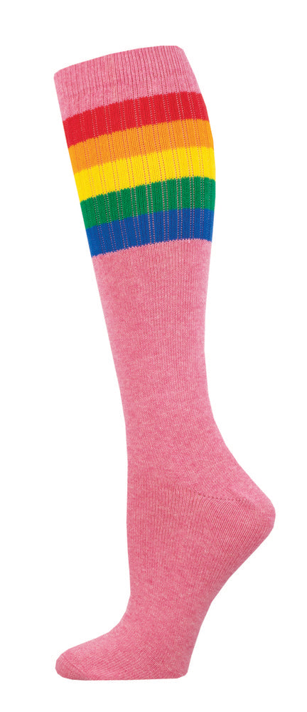 Calcetines de Algodón Caña Alta Pink Bandera SOCKSMITH