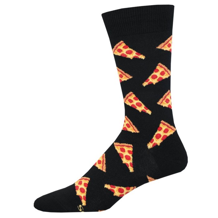CALCETINES DE ALGODON MEDIA CAÑA 40-46 TROZO DE PIZZA | SOCKSMITH | 1 UNIDAD | 8482920057746 Imagen principal del producto