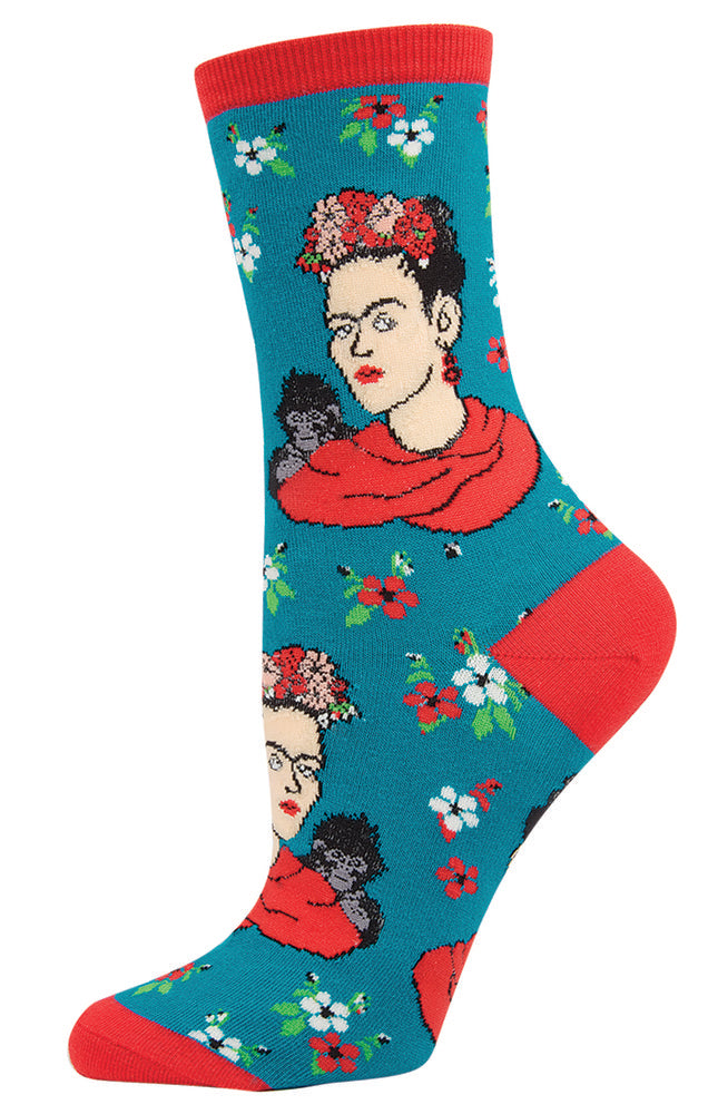 Calcetines de algodón media caña Kahlo 36-41 SOCKSMITH Imagen principal del producto