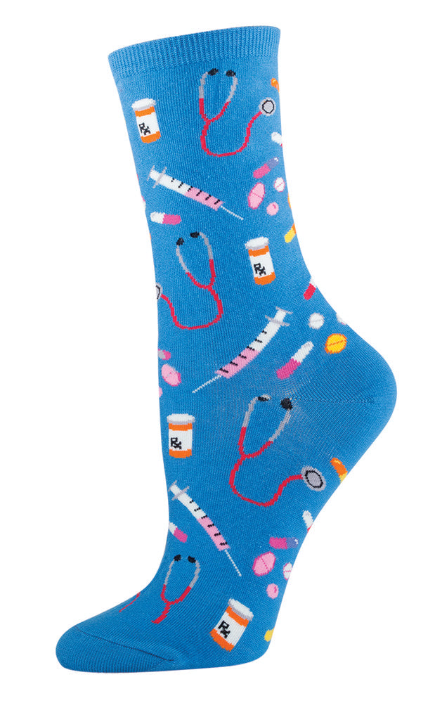 Calcetines de algodón media caña médico 36-41 Socksmith
