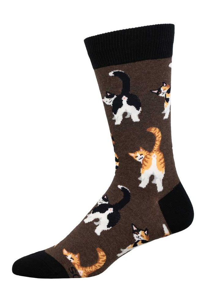 CALCETINES HOMBRE ALGODON CULITO GATO 40-46 | SOCKSMITH | 1 UNIDAD | 8482920102590