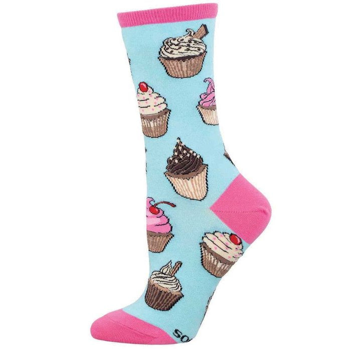 CALCETINES DE ALGODON MEDIA CAÑA 36-41 CUPCAKES | SOCKSMITH | 1 UNIDAD | 8482920108608 Imagen principal del producto