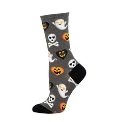 CALCETINES DE ALGODON MEDIA CAÑA 36-41 I HEART SPOOKY | SOCKSMITH | 1 UNIDAD | 8482920116450